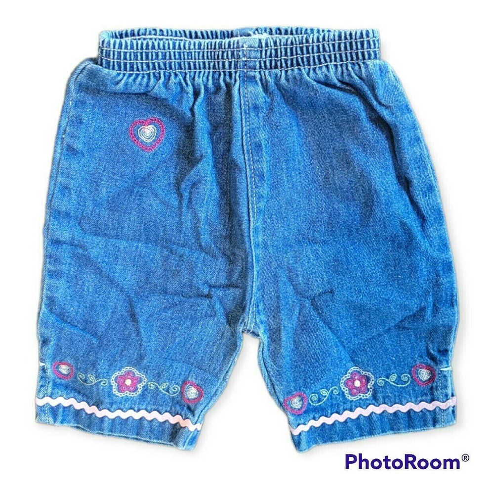 Oshkosh Floral Baby Jeans